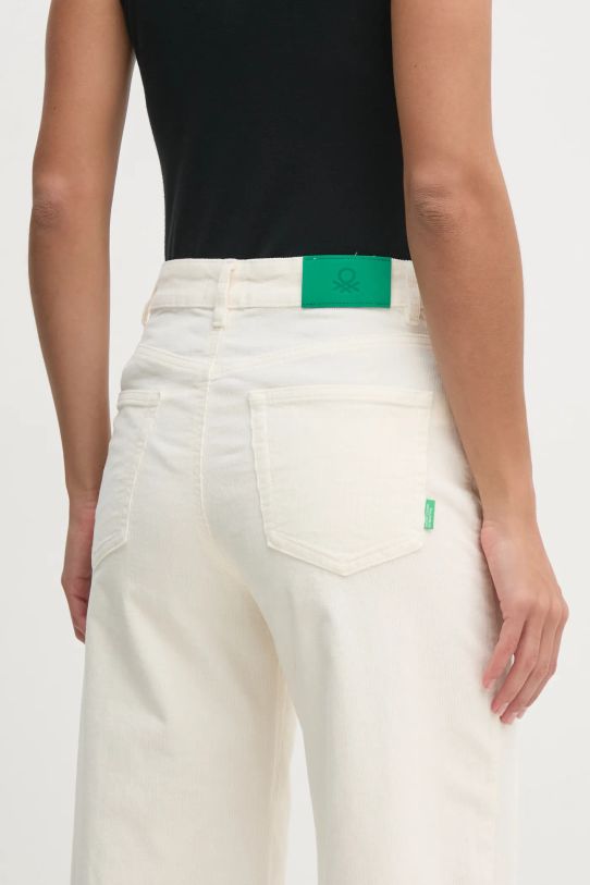 Kalhoty United Colors of Benetton béžová 41ULDE029