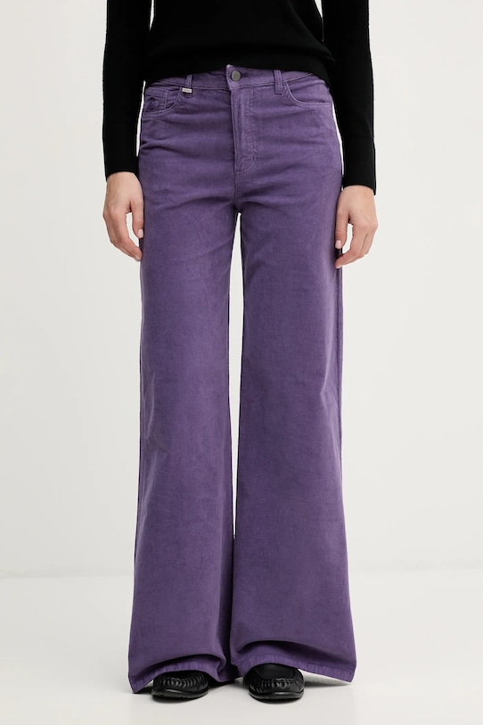 United Colors of Benetton spodnie fioletowy 41ULDE029