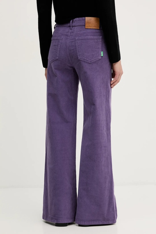Odzież United Colors of Benetton spodnie 41ULDE029 fioletowy