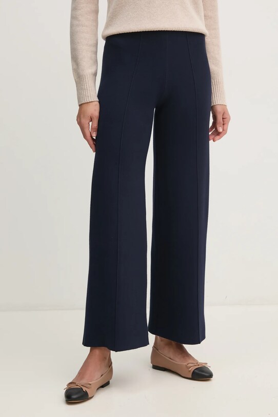 United Colors of Benetton pantaloni de trening uni bleumarin 17Q3DF00R