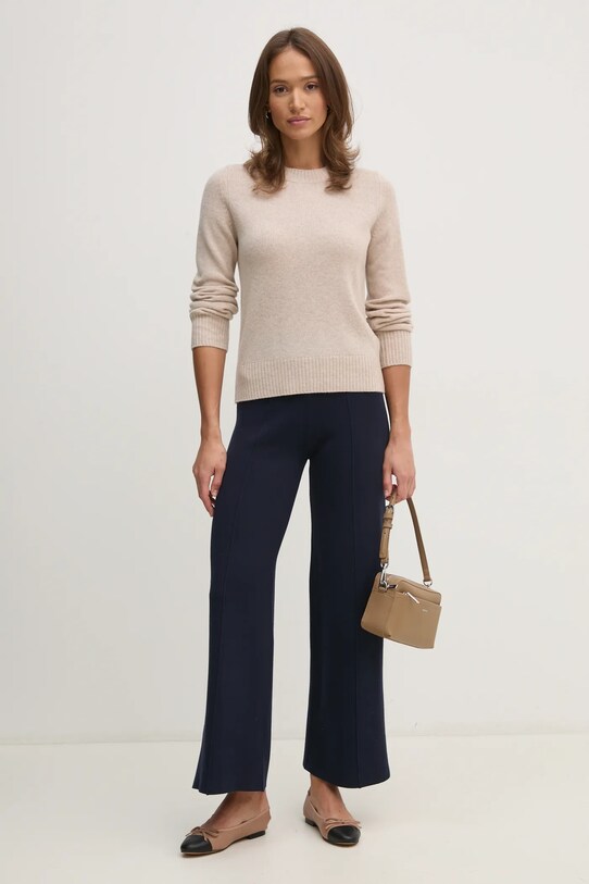 United Colors of Benetton pantaloni de trening 17Q3DF00R bleumarin AW24