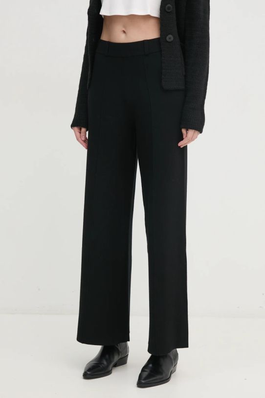 Tepláky United Colors of Benetton melanž čierna 17Q3DF00R