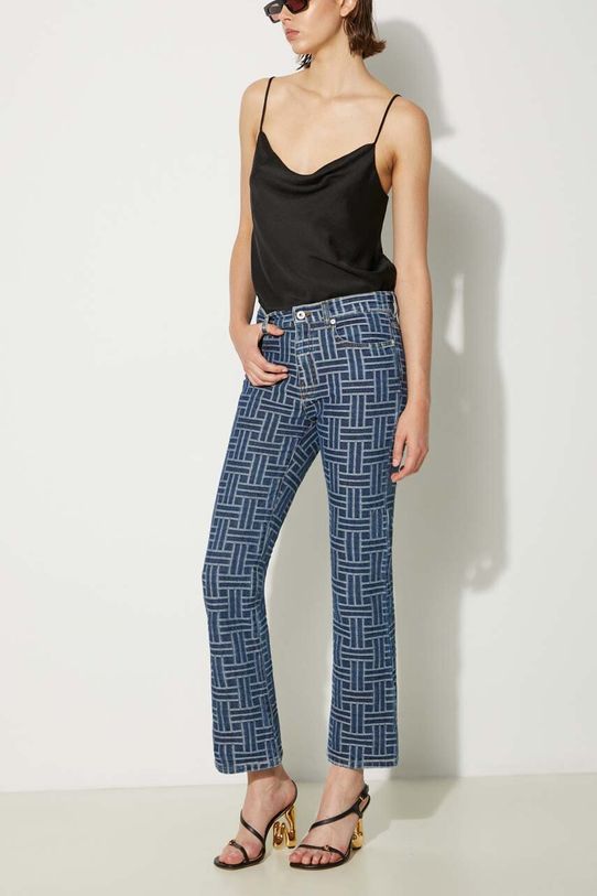 Джинсы Kenzo Bara Cropped Fit Jeans