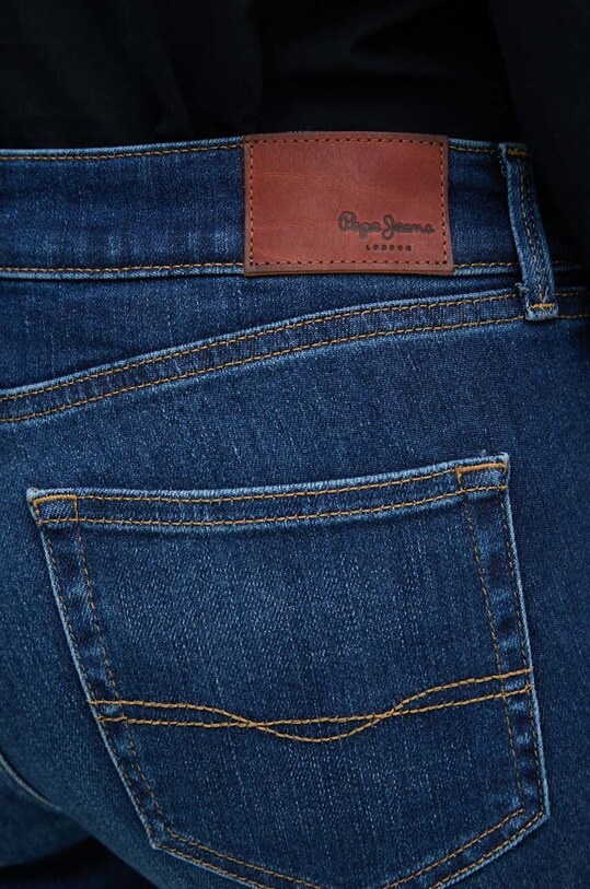 Rifle Pepe Jeans SKINNY JEANS LW tmavomodrá PL204583DP6