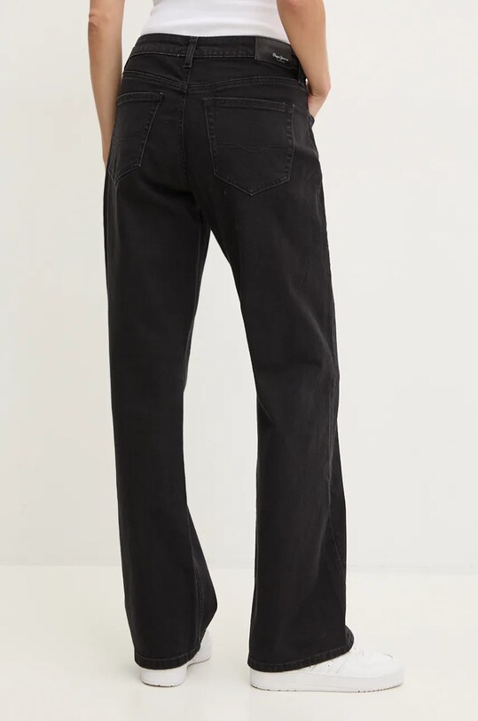 Odzież Pepe Jeans jeansy LOOSE ST JEANS HW PL204699XH2 czarny