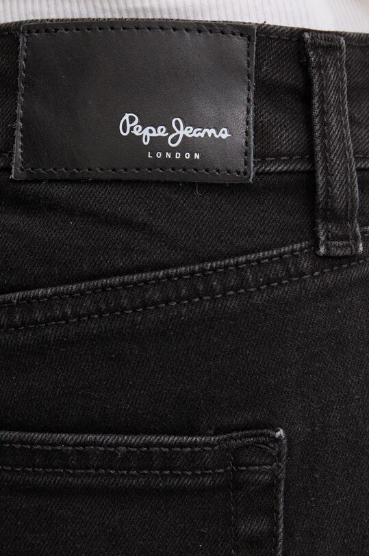 Pepe Jeans jeansy LOOSE ST JEANS HW czarny PL204699XH2