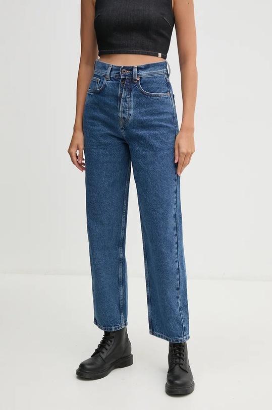 Pepe Jeans farmer BARREL JEANS UHW kék PL204739CT9
