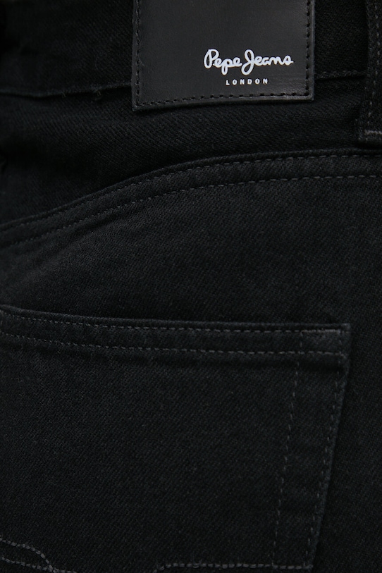 Rifle Pepe Jeans WIDE LEG JEANS UHW čierna PL204740XH6