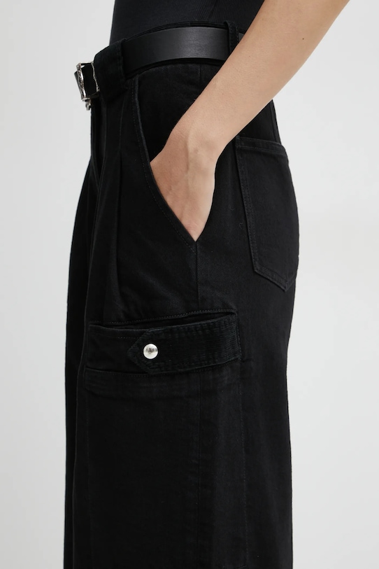 IRO jeansy czarny WM23PHILEAS