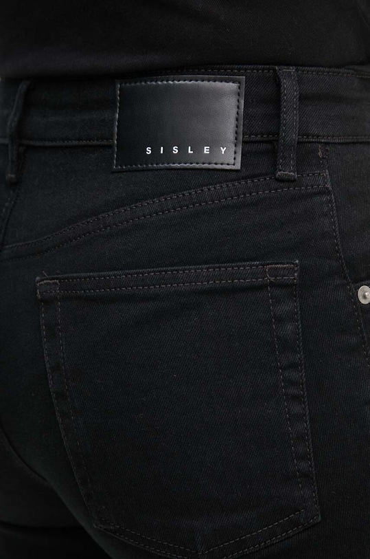 Sisley jeans nero 4A1WLE034