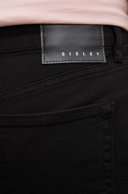 Джинси Sisley чорний 48M0LE040
