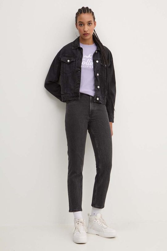 Abercrombie & Fitch jeansy KI155.3424.975 szary AW24