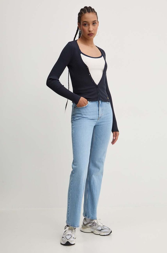 Abercrombie & Fitch jeansy KI155.4433.278 niebieski AW24