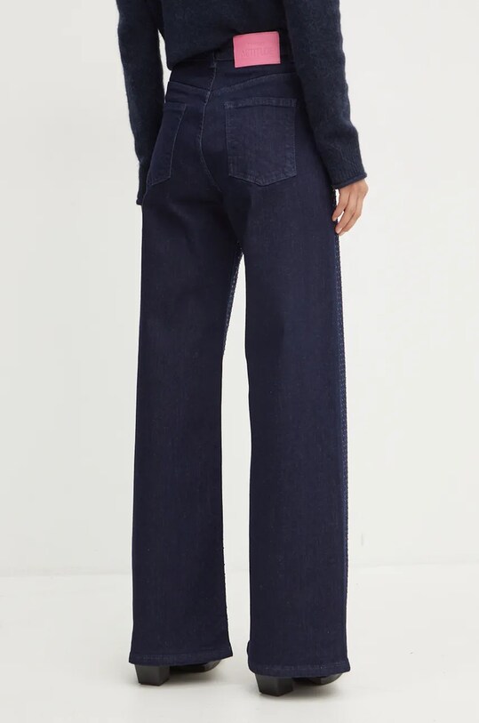 Odjeća Traperice Twinset 242AP2361 mornarsko plava