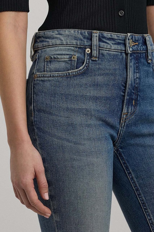 Lauren Ralph Lauren blugi din bumbac albastru 200940299