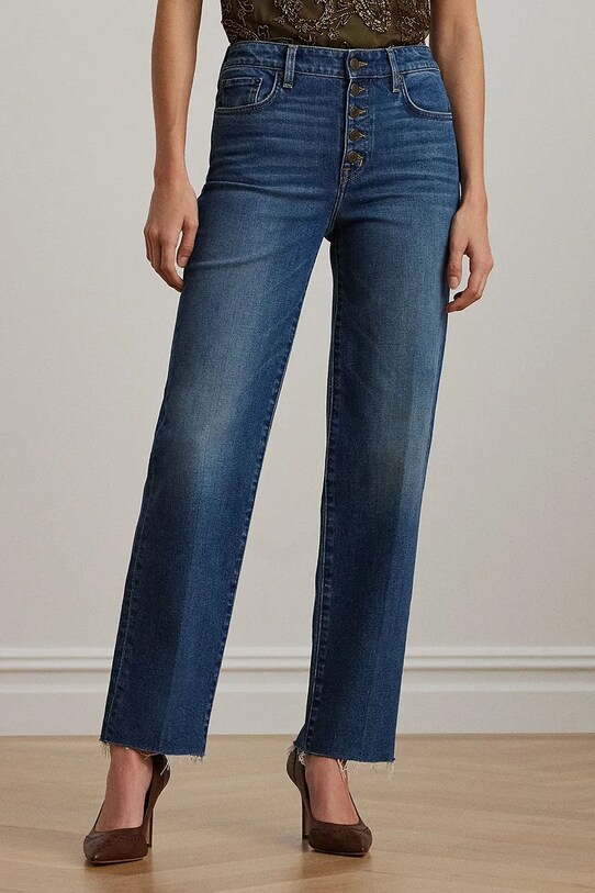 Lauren Ralph Lauren jeans 200951096 albastru AW24
