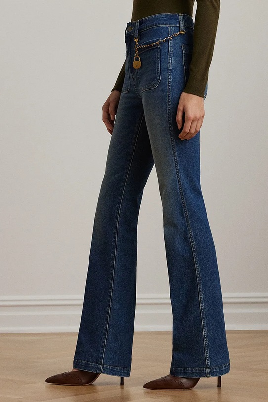 Oblačila Kavbojke Lauren Ralph Lauren 200951097 modra