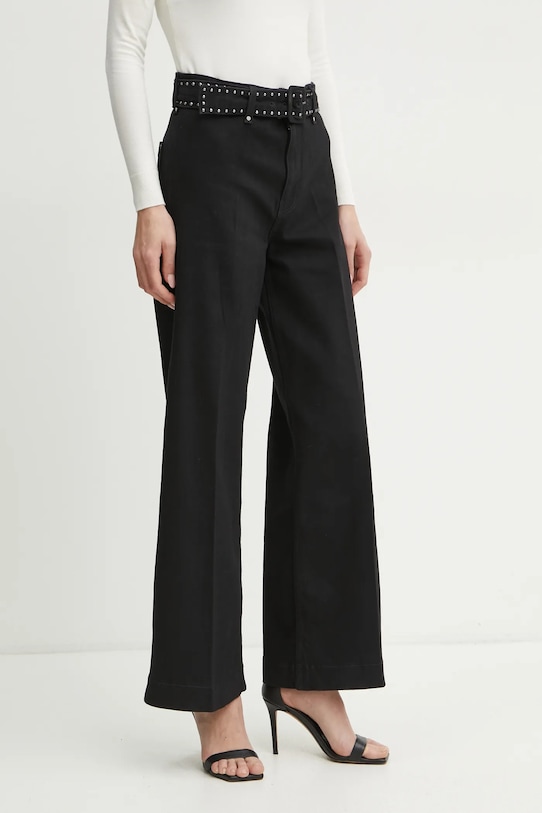 Джинси Guess чорний W4BA64.D5JE1