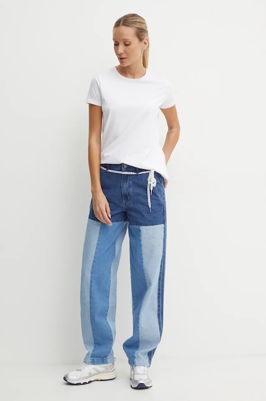 adidas Originals jeans x Ksenia Schneider IW5663 albastru AW24