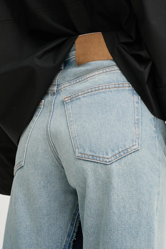 Džíny MM6 Maison Margiela modrá S62LB0176.S30589