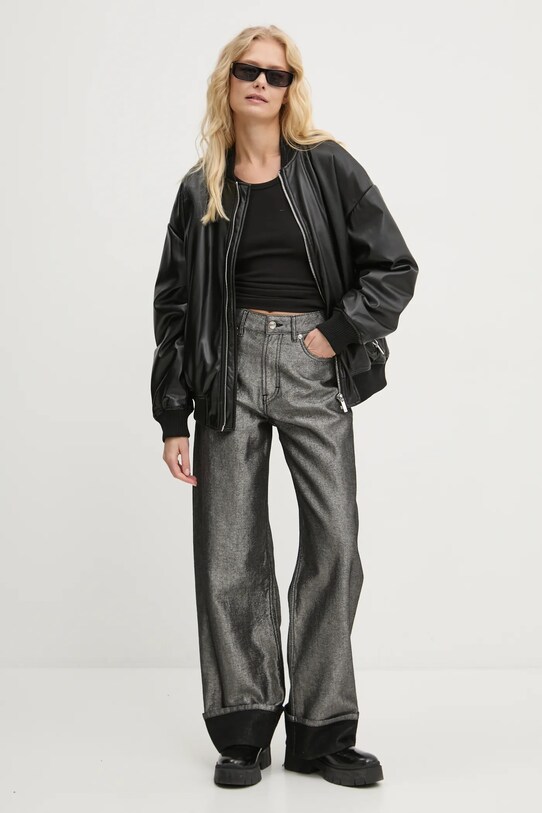 HUGO jeansi 50528426 argintiu AW24