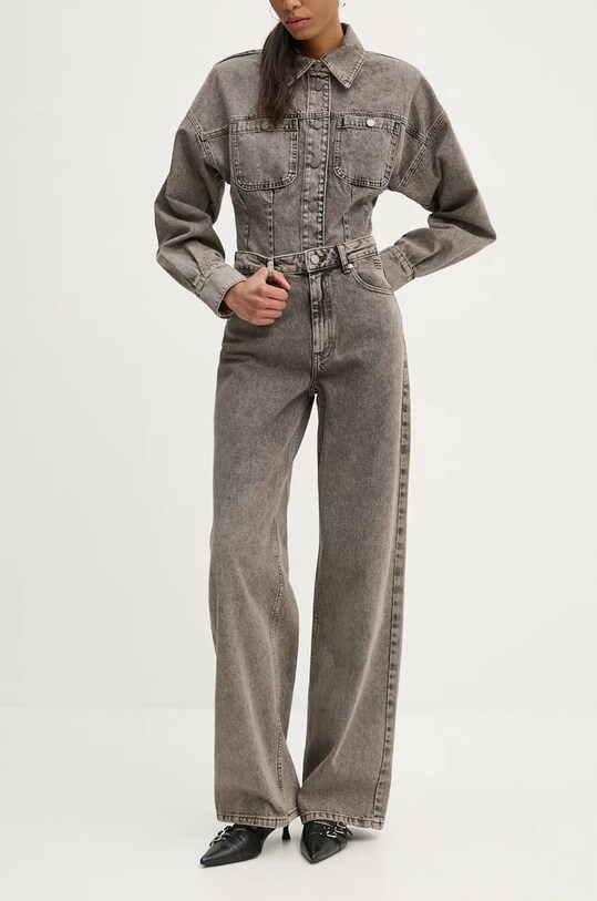 Gestuz jeansy Planet friendly szary 10909475