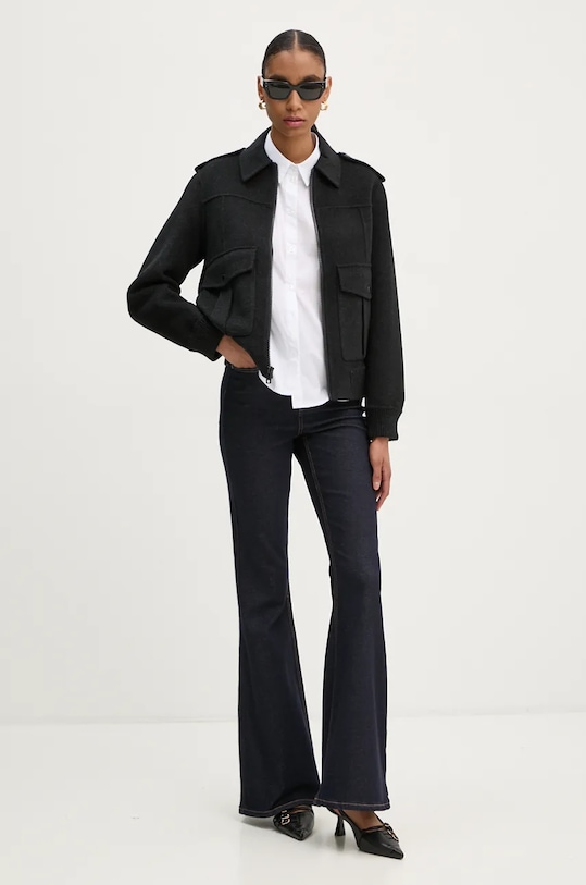 Gestuz jeansy 10909482 granatowy AW24