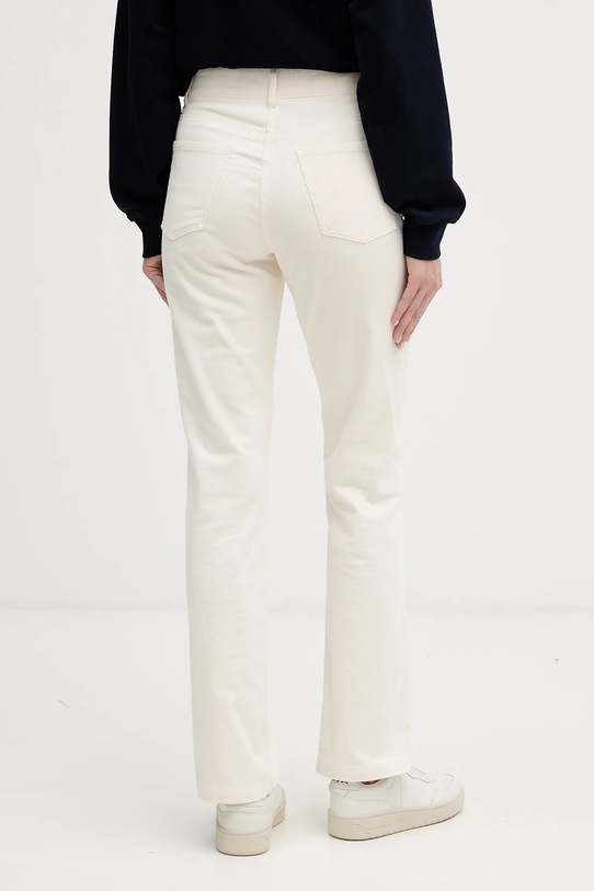 Odzież Sisley spodnie sztruksowe 46C2LE02W beżowy