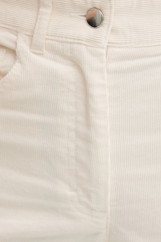 Sisley spodnie sztruksowe beżowy 46C2LE02W