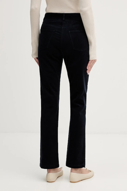 Odzież Sisley spodnie sztruksowe 46C2LE02W granatowy