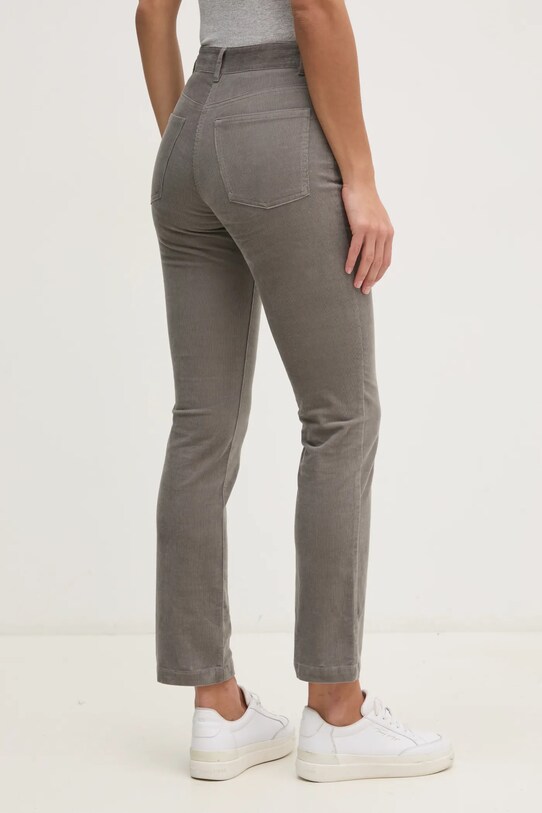 Îmbrăcăminte Sisley pantaloni de catifea cord 46C2LE02W gri