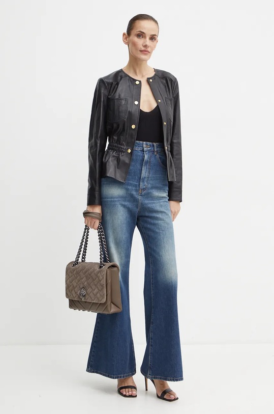 Victoria Beckham jeansy 1424DJE005881A niebieski AW24