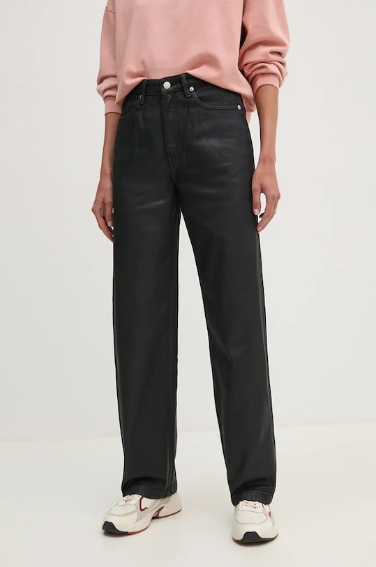 Τζιν παντελόνι Tommy Hilfiger Planet friendly μαύρο WW0WW42788