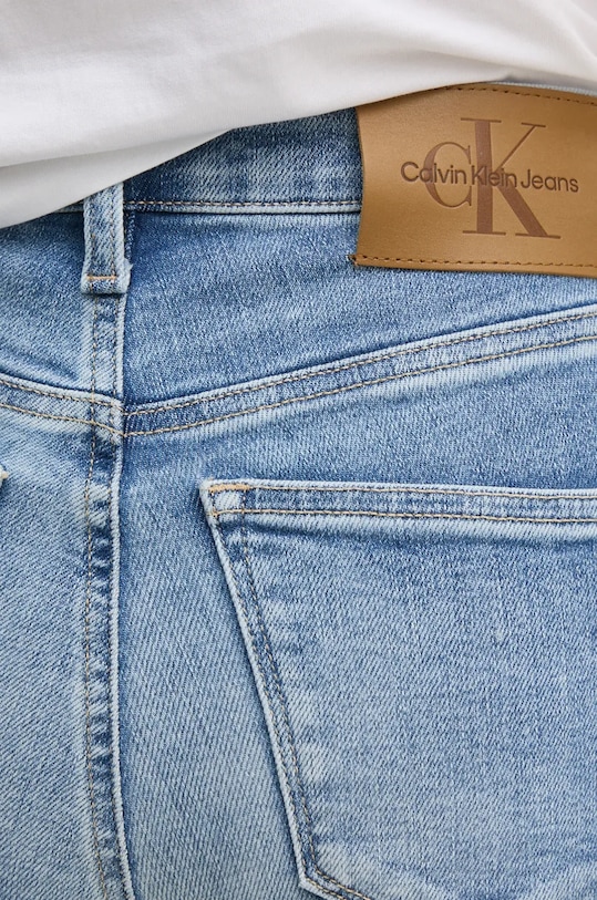 Rifle Calvin Klein Jeans modrá J20J225386