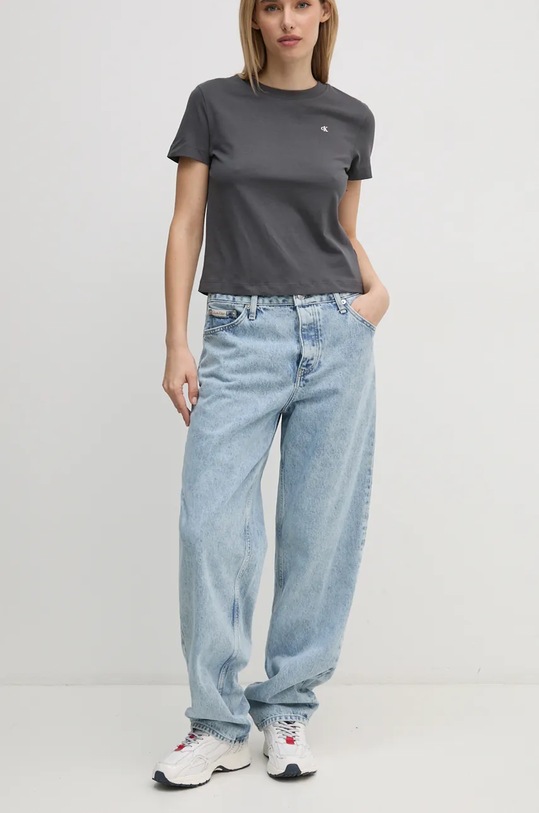 Джинсы Calvin Klein Jeans Planet friendly голубой J20J223991