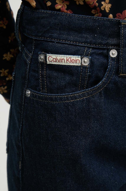 Calvin Klein Jeans jeansy J20J224004 granatowy