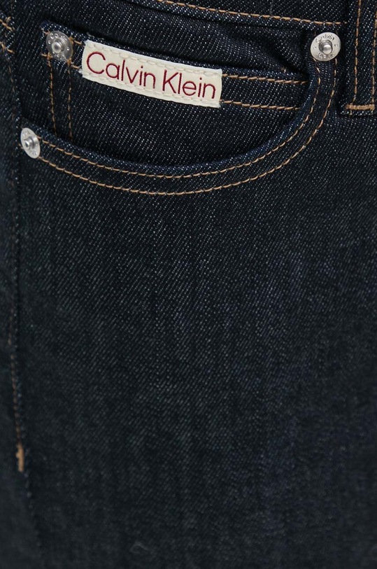 Rifle Calvin Klein Jeans tmavomodrá J20J224018