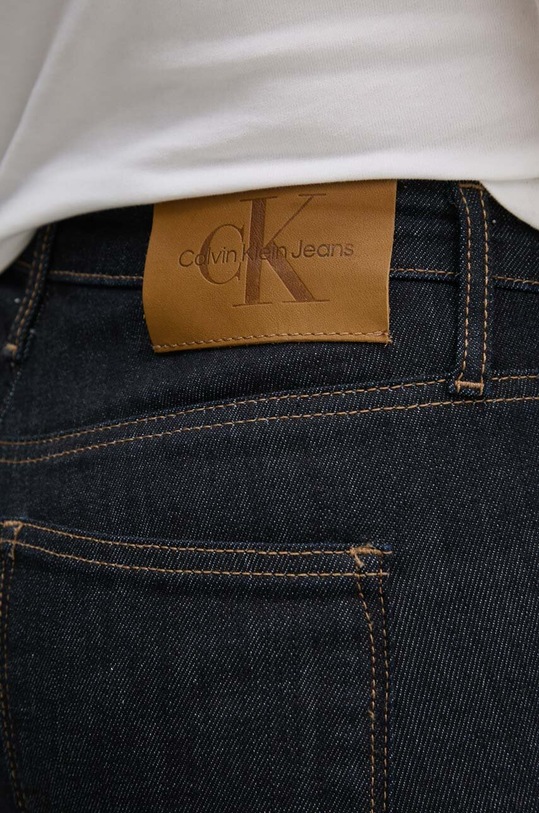 Rifle Calvin Klein Jeans tmavomodrá J20J224025