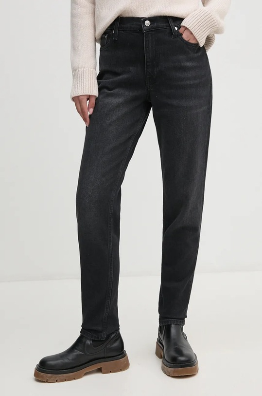 Rifle Calvin Klein Jeans čierna J20J224035