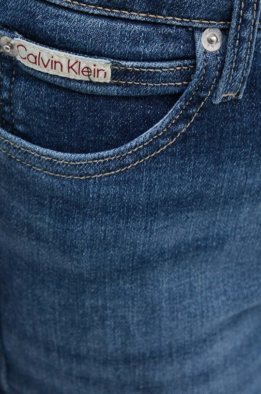 Rifle Calvin Klein Jeans tmavomodrá J20J224915