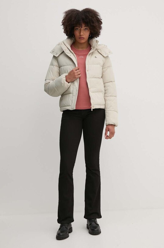 Τζιν παντελόνι Calvin Klein Jeans J20J224919 μαύρο AW24