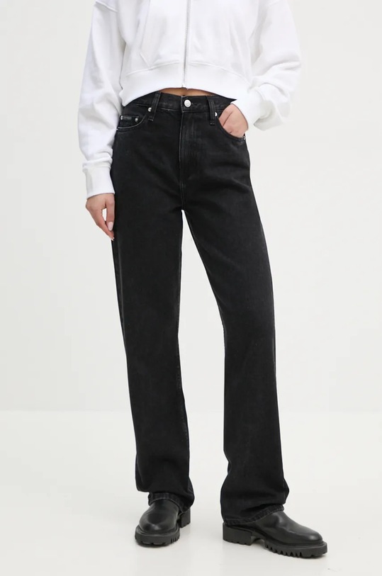 Džíny Calvin Klein Jeans černá J20J225388