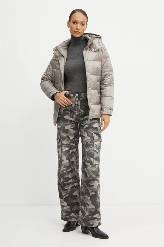 Džíny MICHAEL Michael Kors MF4905HGPB šedá AW24