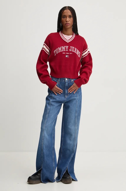 Rifle Tommy Jeans DW0DW19609 modrá AW24