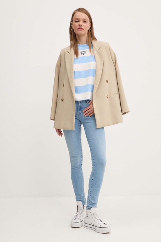 Rifle Tommy Jeans DW0DW19654 modrá AW24