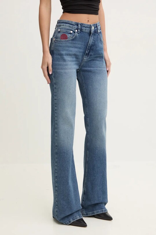Moschino Jeans jeansy granatowy 0309.8721