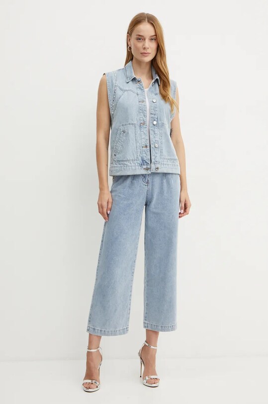 Morgan jeansi PAQUA PAQUA albastru AW24