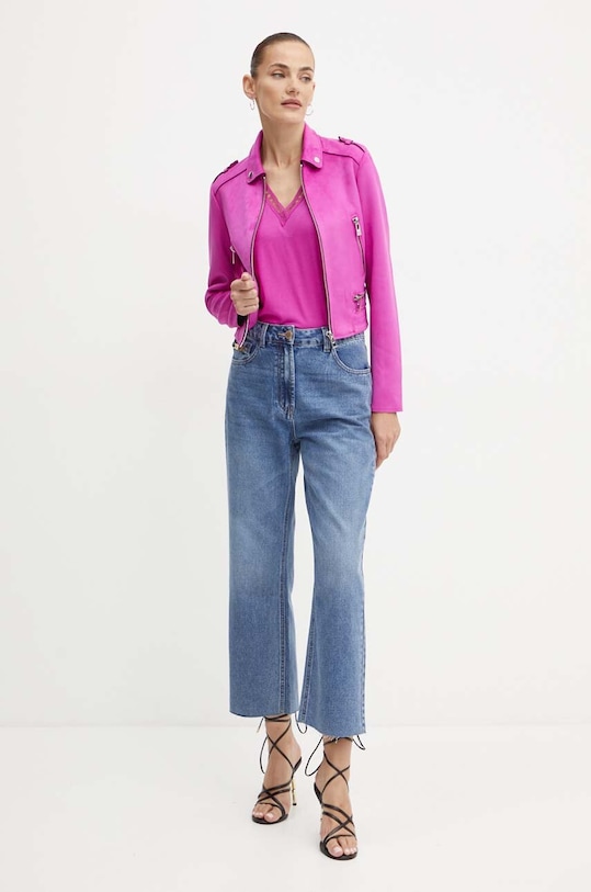 Morgan jeansy PBEST PBEST niebieski AW24