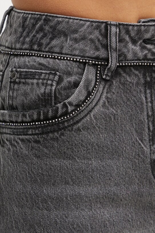 Džíny Morgan PSTRASS šedá PSTRASS