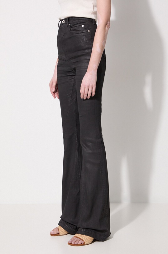 Rick Owens jeans Bolan Bootcut black DS02D2311.SBW